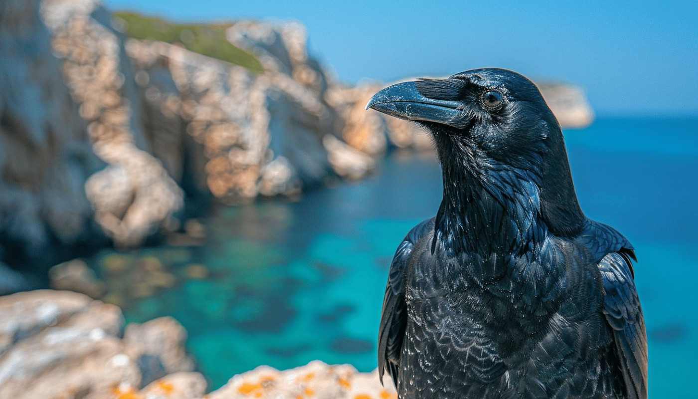 La vie et l'écosystème du corb en Méditerranée