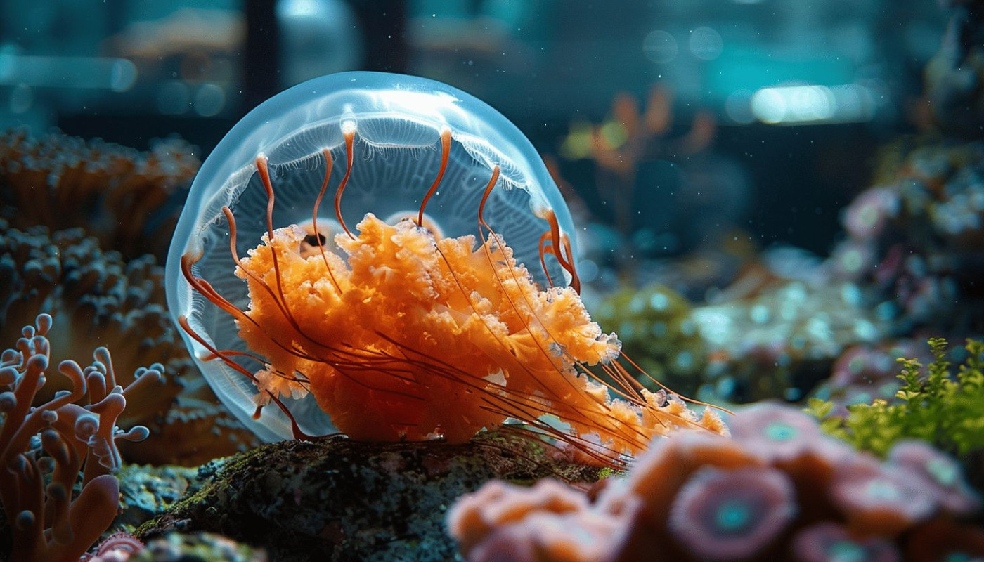 Méduse œuf au plat, une beauté marine potentiellement dangereuse