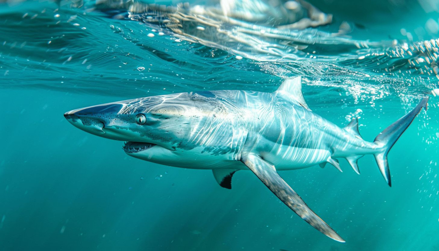 Balles & ballons - Rencontre inattendue avec un requin mako à HGC Conflans, Landes