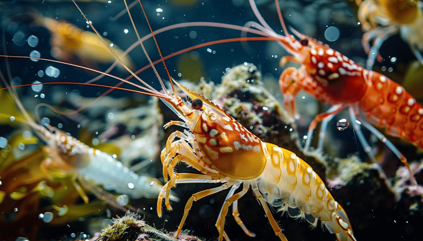 Zoom sur les espèces représentatives de crevettes